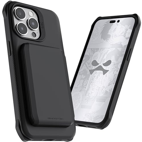 Exec iPhone 15 Pro Max Wallet Case (iPhone 15 Pro Max / Black)
