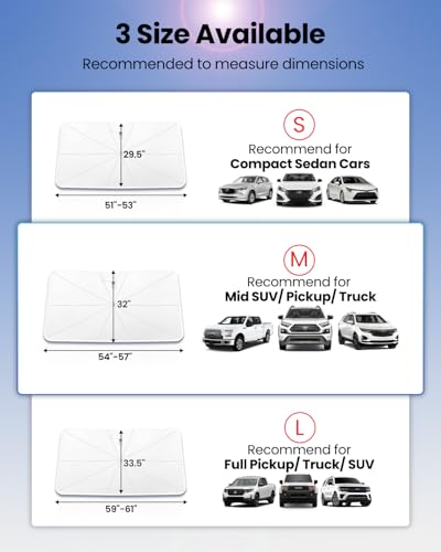 Windshield Sun Shade Umbrella (M1)