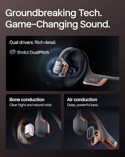 OpenRun Pro 2 Bone Conduction Headphone (Rose Gold / Standard)