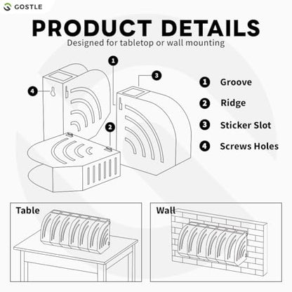 5 Inch Professional Sanding Discs Storage Bins (10 bins / Green)