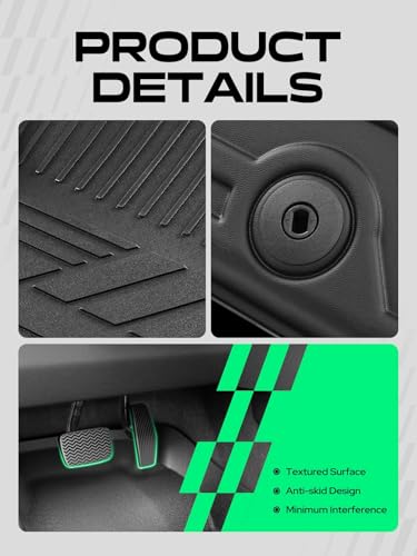 Automotive Floor Mats for Kia Sorento 2021 (5PCS Full Set Mats)