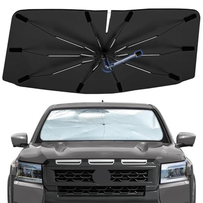Windshield Sun Shade Umbrella for Nissan Frontier 2022 (for Nissan Frontier 2022-2026)