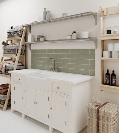 8 in. x 60 in. Stainless Steel Wall Mount Shelf (8 in. x 60 in.)