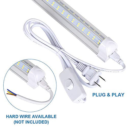 T8 LED Light Tube (4FT 25PCS Clear Cover)