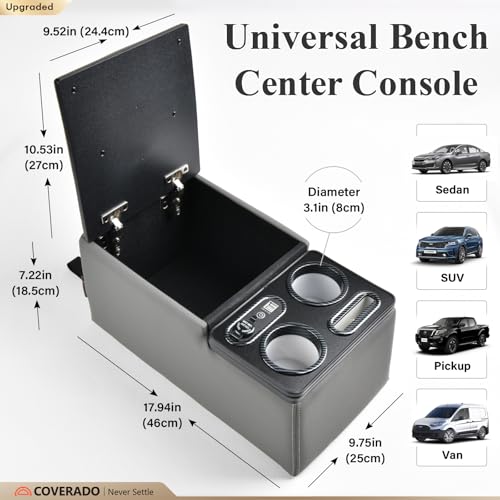 Car Center Console (Gray / Update)