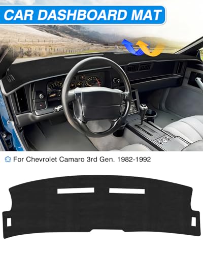 Dash Cover for 1982 (82-92 Camaro Z28(Black))