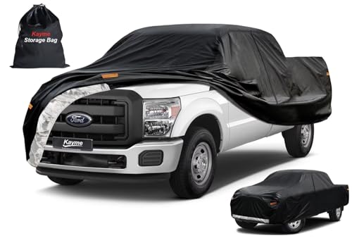 Heavy Duty Truck Cover for Ford F (6-F-250(2017-2025) Regular LB Bed / PE-Black)
