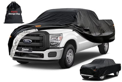 Heavy Duty Truck Cover for Ford F (6-F-250(2017-2025) Regular LB Bed / PE-Black)