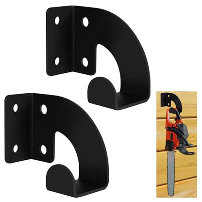 2PCS Chainsaw Hanger (2 pcs wall mount)