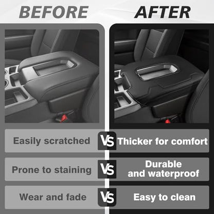 Armrest Cover for Silverado (1) 19-26 |Silverado & Sierra| Jump Seat, Regular)