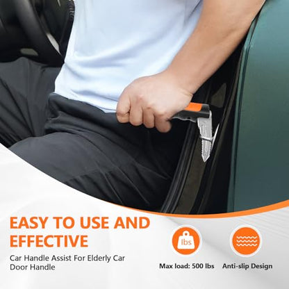 Car Door Handle for Elderly (Orange)