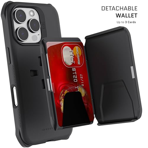 Exec iPhone 16 Pro Wallet Case (iPhone 16 Pro / Black)