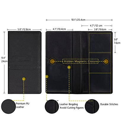 Car Registration and Insurance Card Holder (Cross Black)