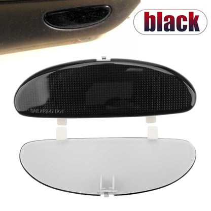 Front Inner Door Panel Reflector with Buckle for C5 Corvette 1997 (Black)