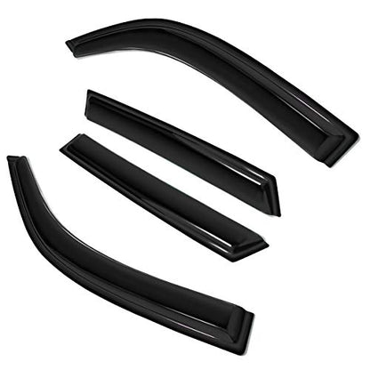 Tape On Rain Guards Compatible with Toyota RAV4 01 (for RAV4 4 Door 2001-2005 Out channel)