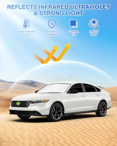 Sunshades for Honda Accord 2023 (Honda Accord 2023-Present)