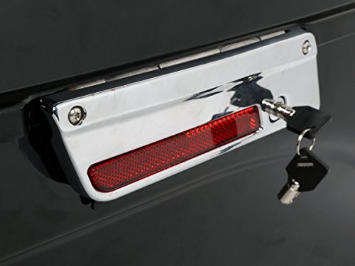 Motorcycle Hard Saddlebags with Chrome Conversion Brackets Fit For Harley Softail Deluxe Heritage Softail 1984 (Vivid Black W/ Chrome Latches)
