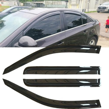 Window Visors Rain Guards for 11 (11-15 Cruze)