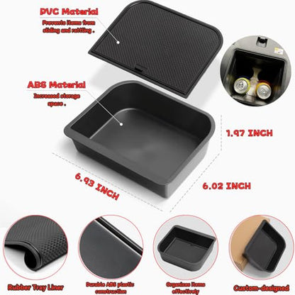 Center Console Organizer Cool Box Tray for 2026 2025 2024 Toyota Land Cruiser Prado LC250 (Cool Box Tray)