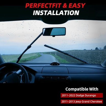 Windshield Wiper Blades Replacement for Dodge Durango 2011 (22"+21"+12")