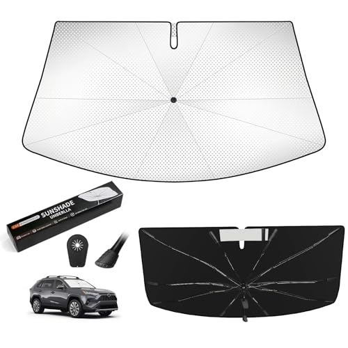 Windshield Sun Shade Umbrella for Toyota RAV4 2019 (For RAV4 2019+)
