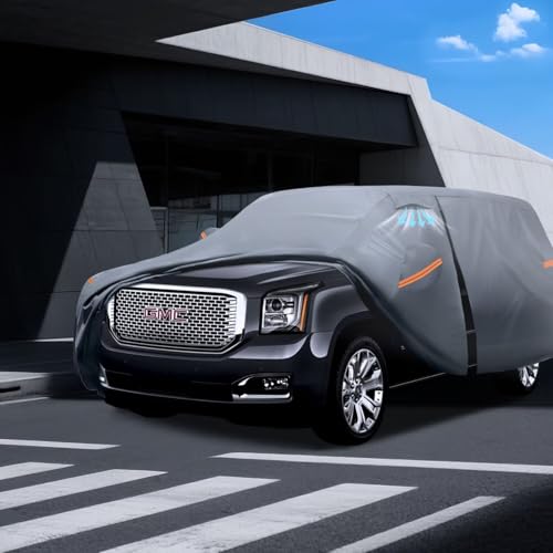 Large SUV Car Cover for GMC Yukon (SUV Car Cover / Custom Fit GMC Yukon)