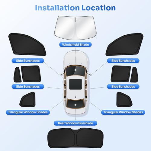 Sunshades for 2018 (BMW X3 2018-2024)