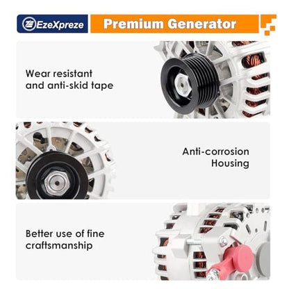 Ezexpreze 8318 New Alternator Fit for Ford F150 V8 4.6L 5.4L 2004 (8318N)