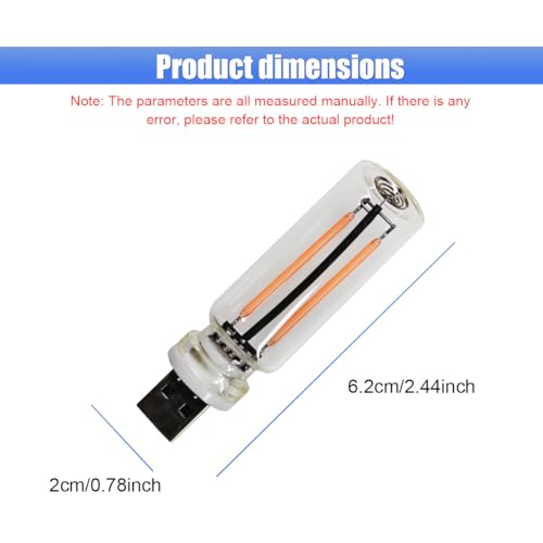 2PCS USB LED Lights for Car Interior (Pink)