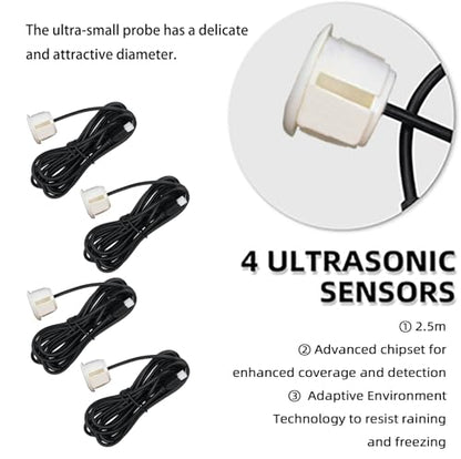 Parking Sensor Kit LCD (White)