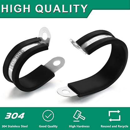 1 4 Inch Cable Clamps (30pcs - 1/4")