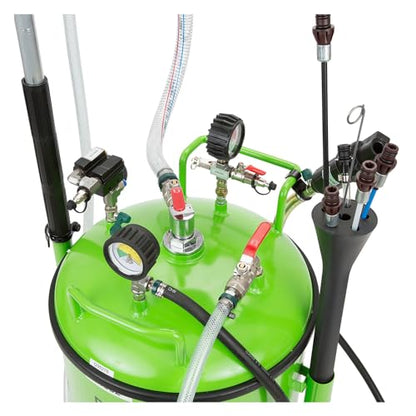 24862 21 Gal Oil Drain Vacuum & Extractor Automotive Oil Container (21 Gallon Oil Drain W/ Vacuum and Extractor)