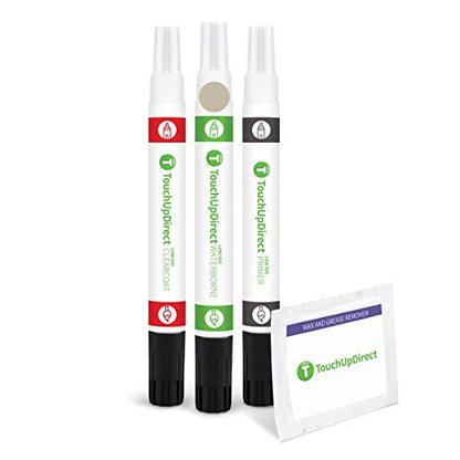 4V6 Quicksand Compatible with Toyota Exact Match Touch Up Paint Combo (Combo - Preferred Kit / Quicksand)