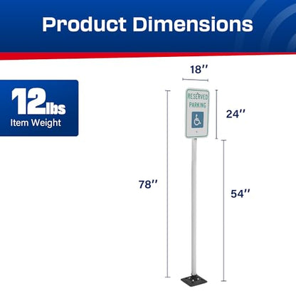 Impact Recovery (White No Cover / 78" Handicap Parking)