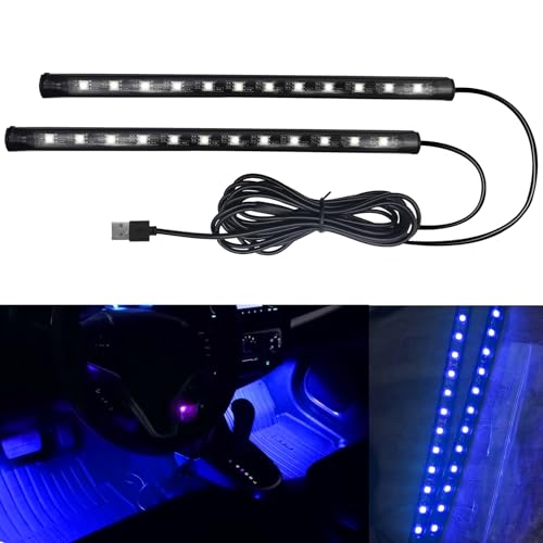 Car LED Strip Light (Blue / USB)