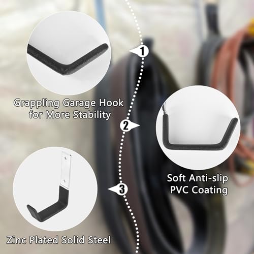 Heavy Duty Garage Hooks (Large)