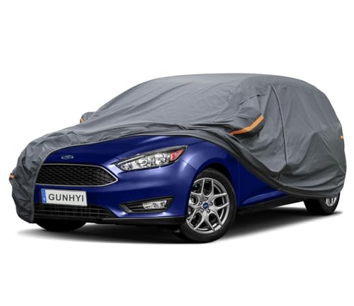 Premium Car Cover Custom Fit Ford Focus Hatchback (08 Ford / 8.12 Ford Focus Hatchback)