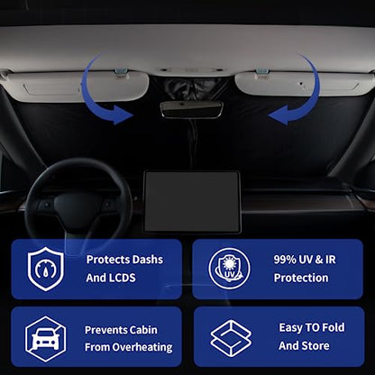 Windshield Sun Shade for Mercedes (for 2017-2023 Mercedes-Benz E-Class)