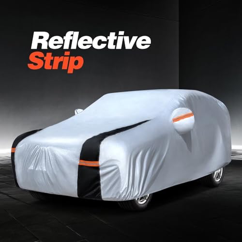 Minivan Car Cover for Kia Carnival MPV (Kia Carnival MPV/Sedona 1998-2025 / White Car Cover)