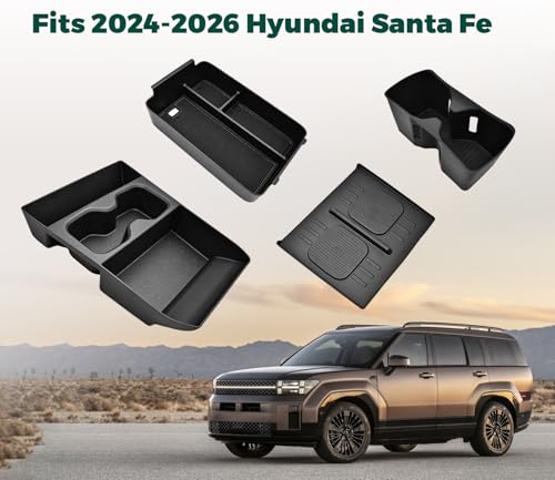 Center Console Organizer Set 2024 (For Santa Fe 2024-2026 4pcs)