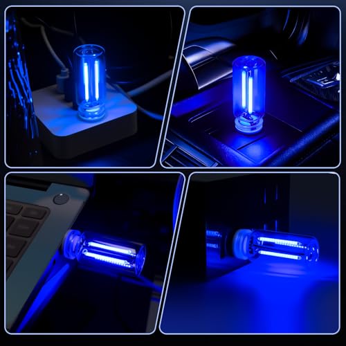 2 PCS Blue Car LED Lights Interior (Blue)