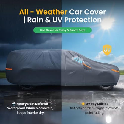 Large SUV Car Cover for Buick Enclave (SUV Car Cover / Custom Fit Buick Enclave)