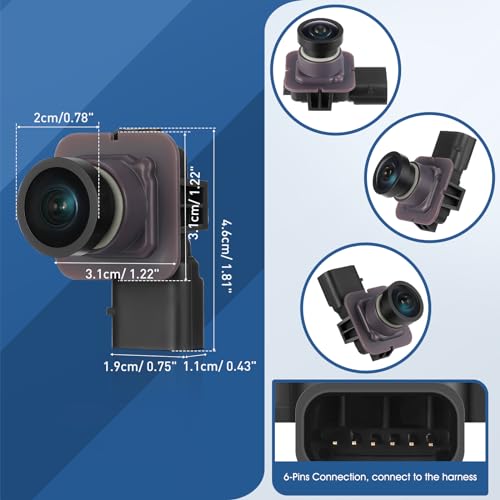Rear View Backup Reverse Camera Parking Fit for Ford Escape 2014 (NEW Fit for Ford Escape 2014-2016)