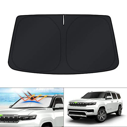 Windshield Sun Shade for 2022 (For | Jeep Wagoneer 2022-2026)