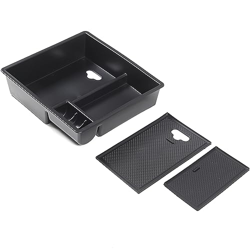 Car Center Console Armrest Storage Box Organizer Accessories Compatible with Toyot@ Hilux 2004 (2004-2015)