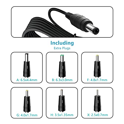 DC 15V 1A Adapter Charger Charging Cable Cord for Peak 450A 500A 600A 800A 1000A Auto Battery Booster Jump Starter