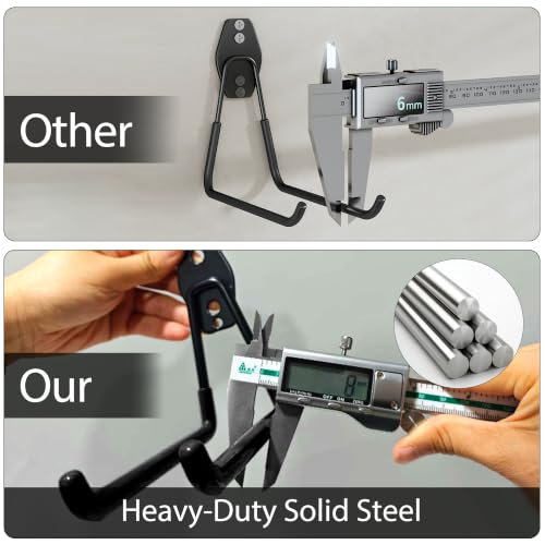 Heavy Duty Garage Hooks (Black / 31)
