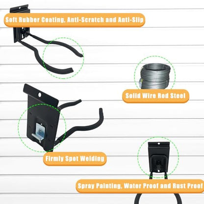 Adjustable Slatwall Hooks (8" 2 P)