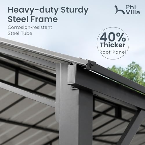 10x20ft Carport Metal Heavy Duty Carports Car Shelter