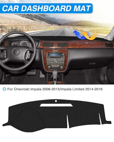 Dash Cover for Chevy Impala 2006 (57.87*17.32(Impala 06-13))